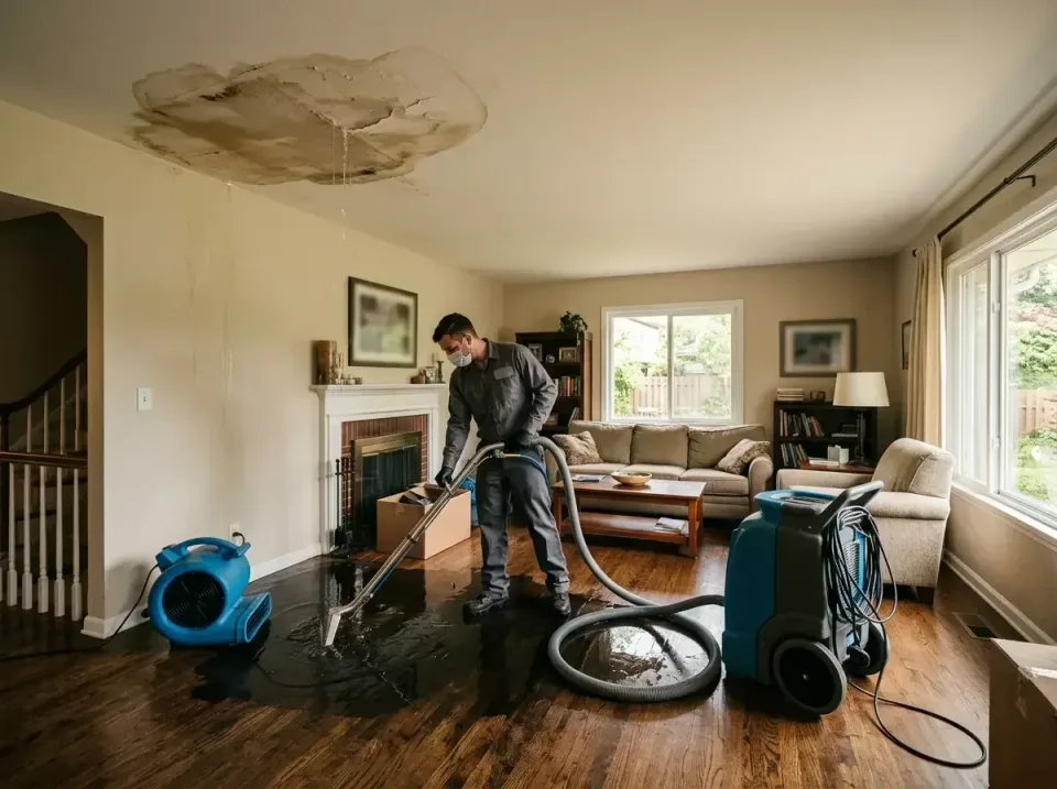 attic-pipe-burst-ceiling-drip-008 — frequently asked questions, Water Damage Restoration & Carpet Care in Pleasant Hill, IA